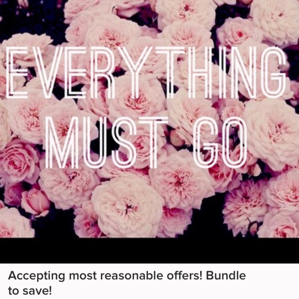 Everything must go! ‼️